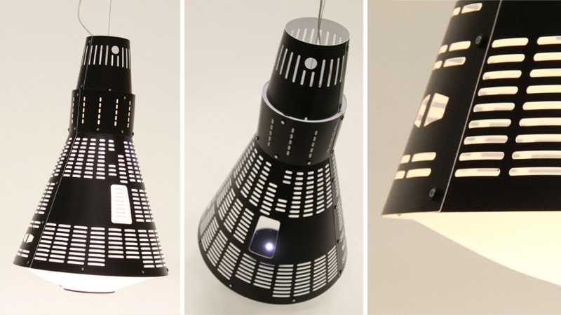Illustration for article titled High-Speed Ticker Board, Mercury Spacecraft Lamp, and More